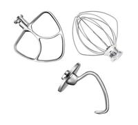 3PCS accessori mixer, compatibile con Kitchenaid, K5WW 5K7SDH | Artisan, Classic, Classic Plus, Ultra Power, Accolade 400, K45, K45SS, KSM75, KSM90