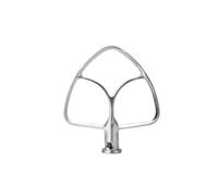 3PCS accessori mixer, compatibile con KitchenAid, KSM45 KSM150 | Set 4.5-5 quart testa inclinabile con frusta 6 fili, frusta piatta e gancio impasto(Flat Beater)