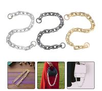 3Pcs Acrylic Bag Extension Chains Durable Replacement Straps for Women Bags