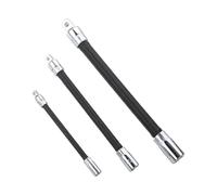 3Pcs Albero Flessibile 1/4 "3/8" 1/2" Alta Coppia Asta di Prolunga Testa di Trasmissione Presa Presa Chiave A Cricchetto Set Resistente Molla