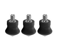 3pcs Antislip 1/4 Pollice Vite Treppiede Monopiede Gomma Piedini Punte Per Fotocamera Adattatore Fotografia Treppiede Accessori