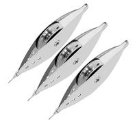 3Pcs Argento Metallo Chiacchierino Kit per Principianti Con Bobina Supplies