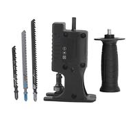 3pcs Attatore reciprocamente Attatore per trapano elettrico Kit di conversione ABS Material Solle per il taglio in plastica in metallo in legno