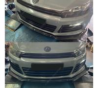 3PCS Auto Paraurti Anteriore Lip Spoiler Splitter Diffusore Per VW Scirocco MK3 MK3.5 R Scirocco III R 2010-2017 Styling Bodykits