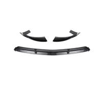 3PCS Auto Paraurti Anteriore Splitter Lip Spoiler Per Mercedes Per Benz GLC X253 2016-2019 Diffusore Protezione Della Copertura Trim MTVTFECEWG(Carbon Fiber Look)