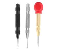 3Pcs Automatico HSS Centro Punch Tool Set di Resistenza della Molla Regolabile per Legno Fibra di Legno Compensato Alluminio Lamiera di Metallo Marcatura