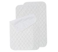 3pcs Baby Cambiamento del pannolino Pad Pad Pad Matro Impermeabile Modifica lavabile ＆ Pad di cambio di viaggio in cotone riutilizzabile per la stazione di cambiamento pieghevole del bambino, regal