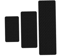 3pcs Balayage Board 8x4, 11x4 e 16x4 Scheda Highlight riutilizzabile Non slip Lightweight Hair Stylist Essentials, Nero