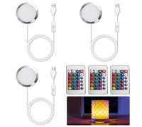 3pcs Bambu Lab X1C/ P1P/P1S/X1/X1E/H2D, Kit lampada LED per stampante 3D 001 Bambu Lab X1C/ P1P/P1S/X1E/H2D, colore RGB, decorazione illuminazione per la casa multicolore lampada LED per stampante