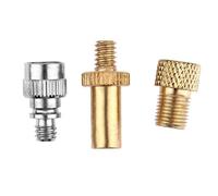3pcs Bicicletta Bici Presta a Schrader Valve Adattatori+Presta Valve Estensione Pompa Strumenti Per Mountain Road Bike Valve Adapter Attraente elaborazione