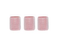 3PCS Bigodini for capelli Self-Grip Bigodini senza calore Nessun calore Frangetta for capelli Volume Bigodini con gancio autoadesivi Strumenti for lo styling fai da te Calore Set di Acconciature Fai d