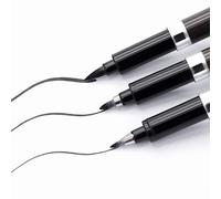 3pcs Calligrafia Penna Set Pennello per Firma Disegno Scrittura A Mano Lettera Arte Parole Cinesi Cancelleria Scuola s Trattamento Pratico