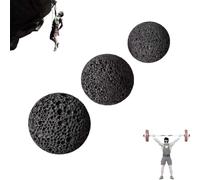 3pcs Callus Ball for Hand,Moon Grip,Build Callus Fast & Reduce Hand Sweat,Grips Endurance,Tough Callused Hands for Climbing & Workout (black)