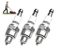 3Pcs Candela per NGK CMR5H Stihl Honda Brisk Bosch Husqvarna Echo BR500 BR550 BR600 FC56 FC70 RZ7C RZ7CT10 965, Sostituzione per Trimmer Tosaerba, Attrezzi da Giardino