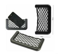 3PCS Car Seat Side Storage Net Bag Phone Holder | Holds phones, drinks, keys; elastic mesh design; saves cabin space; easy per access while driving