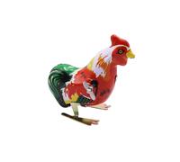 3pcs che salta il pollo vintage fatto a mano in ferro che salta la latta