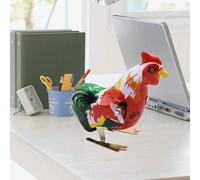 3pcs che salta il pollo vintage fatto a mano in ferro che salta la latta