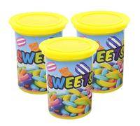 3pcs Chip e giocattoli di patate, serpente da 2,4x2,2 pollici in una lattina per bambini, divertente serpente finto, roba da burlone primaverile di plastica per adulti regali di gag, giocattoli di ga