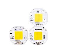 3Pcs Chip LED 20W 30W 50W 220V Chip COB LED Smart IC Senza Driver Lampada Fai-da-te Faretto Per Proiettori Con Chip Per Esterni,Bianco Caldo,220V 50w