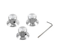 3Pcs Chitarra Elettrica Basso Cappelli Top Manopole Sostituzioni Manopola Trasparente Volumi Velocità Manopola di Controllo Tono Manopole Contral Chitarra Volumi Manopola Parti Chitarra