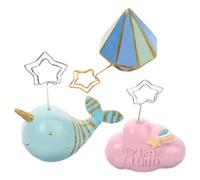 3pcs Christmas Cartoon Note Hold Organizer Creative Home Table Decoration