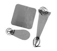 3Pcs Clarinetto Flauto Sassofono Panno di Pulizia Pull Through Panno Strumento Manutenzione Straccio Per Tubo Interno Pulito