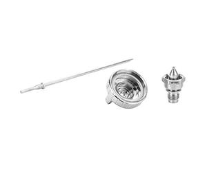 3pcs Colorare Ugello Agro Accessorio per la Punta per l'Ago per W-10 Pneumatic SP SP SP SP SP Ago SP Fluido SP Accessorio SP Eccezionale con i Risultati Nella Pittura Consegna (Diametro 0,8 mm)