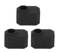 3pcs Coperchio blocco riscaltore al silicone resistente ad alta temperatura per PRUSA MK4 3D Stampante Manicotto protettivo Isolazione termica calza nero 24x16x15mm