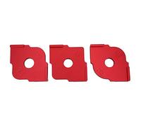 3Pcs Corner Radius Quick - Jig, Semicircle Positioning Template for Woodworking, Aluminum Alloy Trimming Tool with 3 Specifications, Easy to Operate for Router Corner Template and