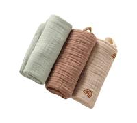 3Pcs Cotone Quadrato Asciugamano per Neonati Alla Moda Bocca Asciugamani Bavaglino Allattamento Bavaglino Infantile Burping Panni Sbavando Bavaglino