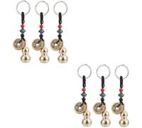 3pcs Creative Gurd Cald Key Chain decorative Borse Pendants Auspicy