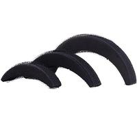 3Pcs Cuscinetti per capelli Aumento del volume dei capelli Creatore di panini per capelli Spugna magica Spugna Bump Up Inserto Accessori per lo styling dei capelli di basAgile e professionale.