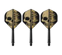 3pcs cyeelife Compatibili per di Volo Freccette - Monopezzo Durevoli con Design Cool, Filettate 2BA per Freccette (per freccette)