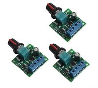 3pcs DC Motor Controller 1.8V-15V 2A per pwm Modulo Regolatore Potenziometro Regolatore per DIY Elettronica Piccoli Ventilatori