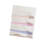 3PCS Dei Capelli Sezionamento Clip Anatra Bill Clip di Capelli Styling Taglio del Metallo 8,7 cm Anatra Fattura Styling Sezione