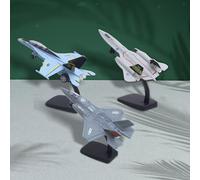 3Pcs Diecast Pull Back American Fighter Aereo dell'Aeronautica Militare