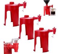 3pcs Dispensori di bottiglie di soda da 6, 5 pollici a prova di perdite con il rubinetto per bottiglie di bevande frizzanti per la casa barrette per la casa bevande per versare accessori per ve