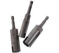 3pcs Driver Driver Slot Ala da dado Punta da 1/4 pollice Asta per gancio Eye C