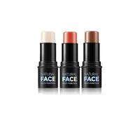 3PCS Face Contour Sticks Set, Contour Stick con Evidenziatore, Bronzer e Blush Shades, facile da applicare con copertura costruibile, lunga durata e resistente al sudore (#C, 40g)
