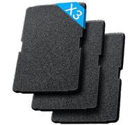 3pcs Filtro Asciugatrice pour Beko Smeg 240x155x10mm 2964840100 Filtro Asciugatrice Panni Filtro Spugna Asciugatrice Pulisci Kit Pulizia Filtro Asciugatrice Spazzola per Pulizia pour Whirlpool Bosch