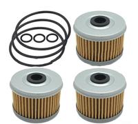 3Pcs Filtro Olio Con Set Guarnizioni, Filtro Olio Con Anelli Di Tenuta, Per Honda ATC350X TRX250 TRX300 ATV