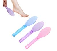 3pcs Foot Scrubber File File del Tallone File di Pedicure Strumento di Pedicure MATERIALE ABS Multifunzionale Ergonomico Contesa Comoda per L'uso del Salone per Unghie Domestica