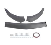 3pcs Front Bumper Lip Exterior Decoration Bumper Lip Body Kit Replacement for A Class W176 LCI 2016 2018 with Carbon Fiber Enhance Your Vehicle Appearance Improve Aerodynamics (Carbon Fiber Style)