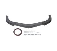 3PCS Front Bumper Lip Spoiler Splitter Body Kit for C-Class W204 C63 2011-2014 Carbon Fiber