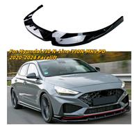3pcs Front Bumper Spoiler Lip For Hyundai I30 N-Line/I30N MK3 PD 20-24 Facelift