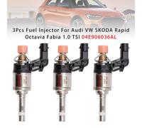 3Pcs Fuel Injector Per Audi VW SKODA Rapid Octavia Fabia 1.0 TSI 04E906036AL T0