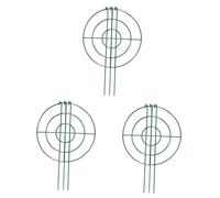 3pcs gabbie di supporto peonia eleganti per la giungla a fiorimento di