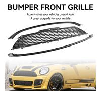 3PCS Gloss Black Front Grille Grill Per Mini R55 R56 R57 R58 R59 Cooper S&JCW A7