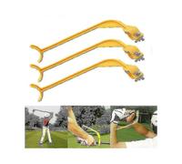 3pcs Golf Swing Trainer Practice Guide Golf Gesture Correct Wrist Training Aids Tw