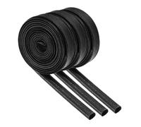 3Pcs Guaina Termica per Cavi, 9.8Ft-7mm ID Nero, Alta Temp in Silicone